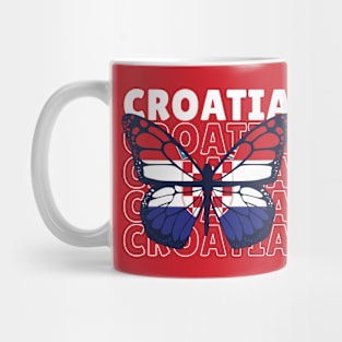 I Love Croatia // Croatian Flag // Croatian Pride Mug